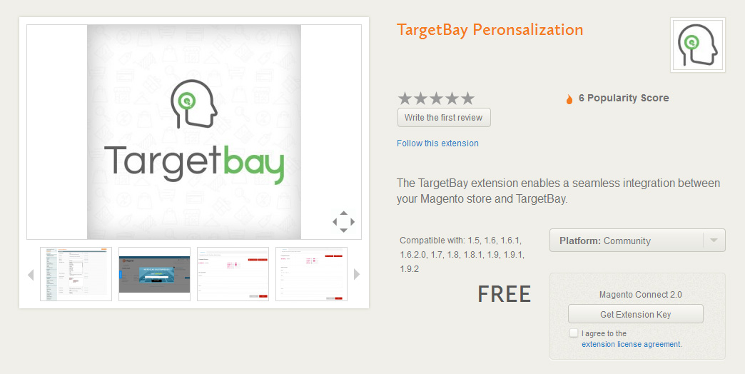 Targetbay Extension Key Targetbay Extension