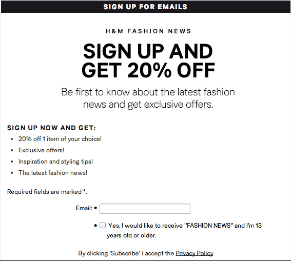 Sign Up For Your Mailing List Sign Up For Your Mailing List