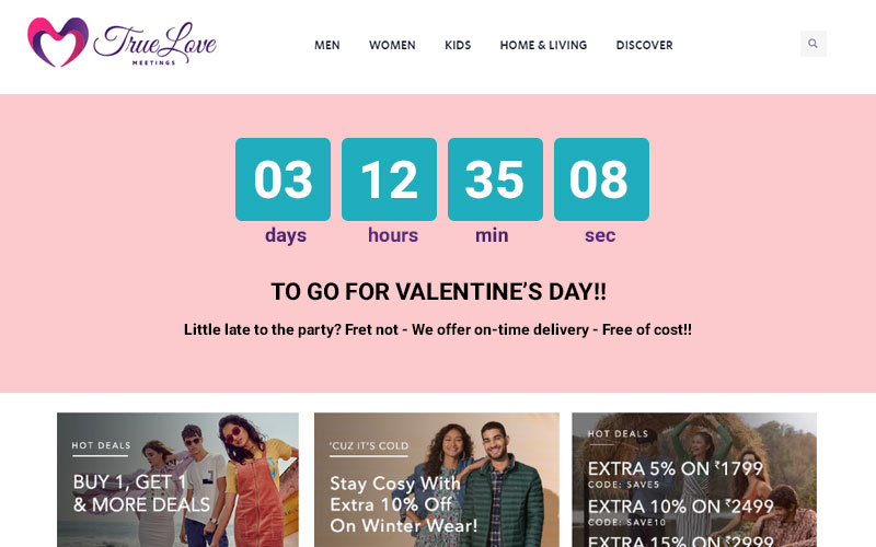 valentine's day 2020 countdown