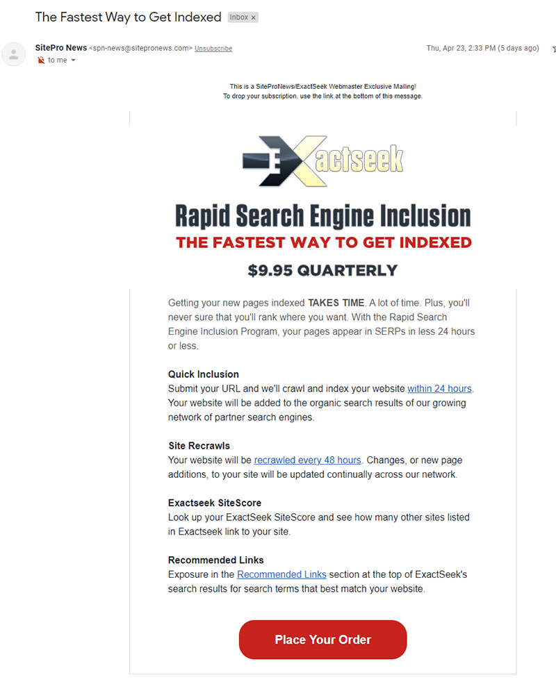 story-telling subject line