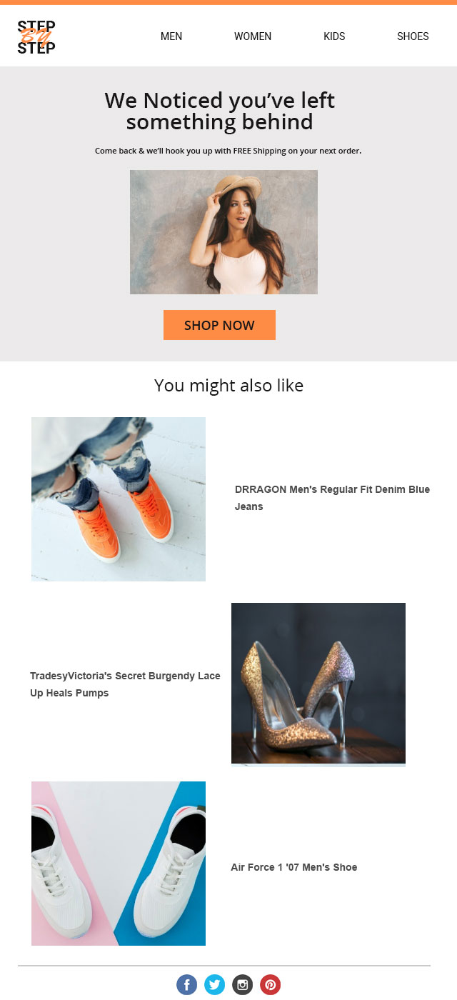 Best abandoned cart email