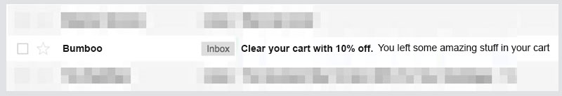 subject lines with discounts