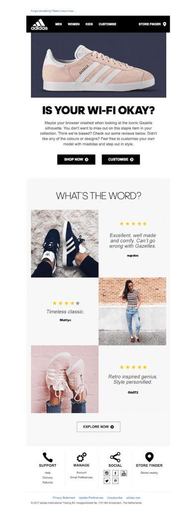 Shift4Shop Abandoned Cart Email templates for Shopping
