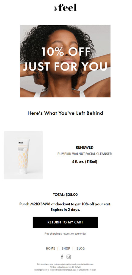 abandoned cart email with discounts abandoned cart email with discounts