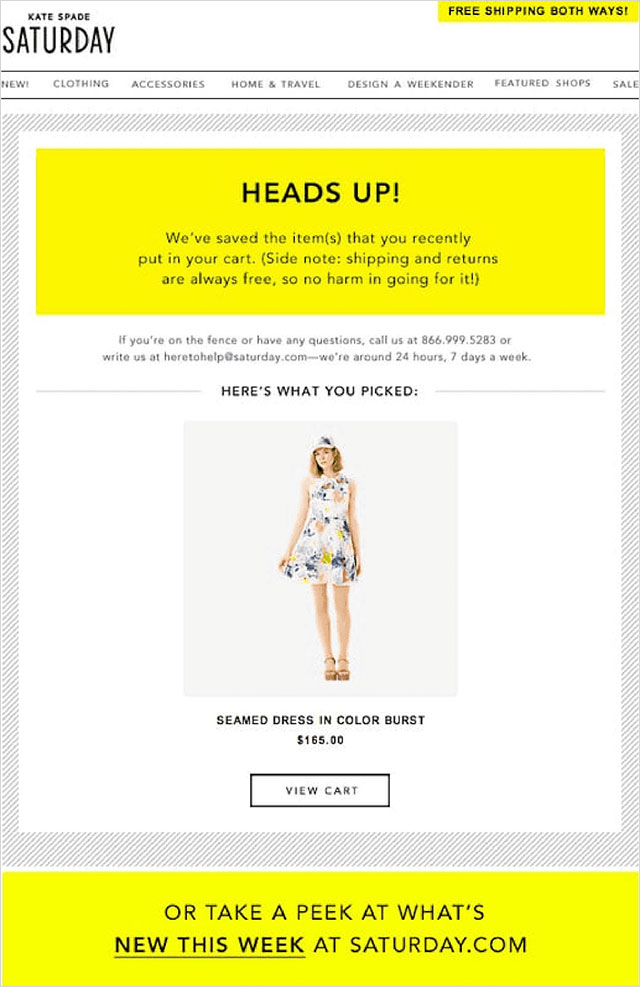 Importance of Images in Abandoned Cart Email Template Show products in Abandonment Cart Email Template