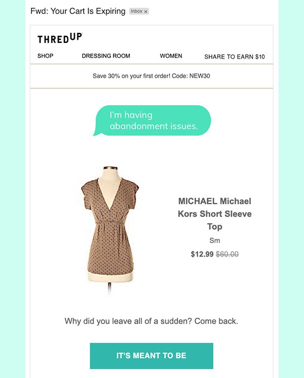 Abandoned Cart Email Template Abandoned Cart Email Template