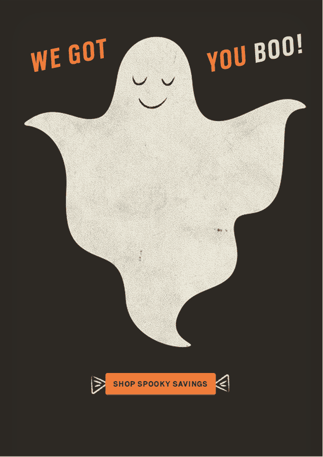 Creative gifs in Halloween Email Template Creative gifs in Halloween Email Template