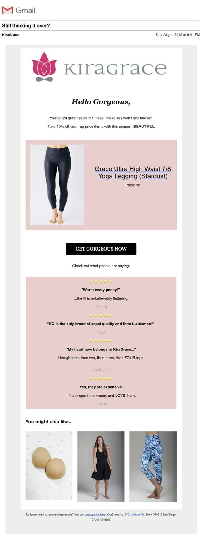 Innovative abandoned cart subject line Innovative abandoned cart subject line