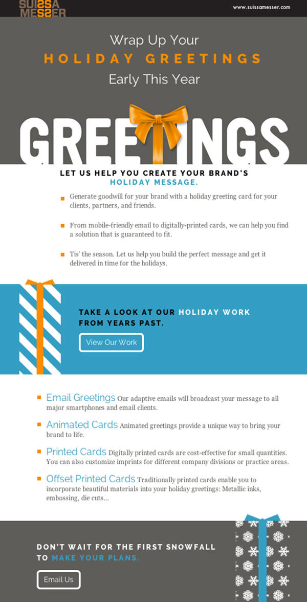 Holiday wishes email template Holiday wishes email template