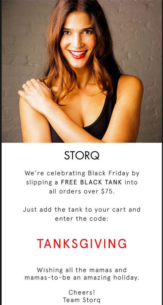 Simple Black Friday email template Simple Black Friday email template