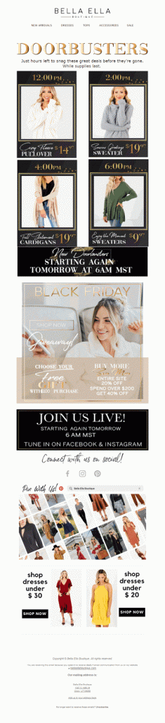 Social media Thanksgiving email template Social media Thanksgiving email template