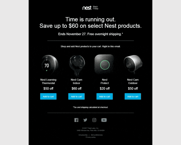AMP powered abandoned cart email AMP powered abandoned cart email