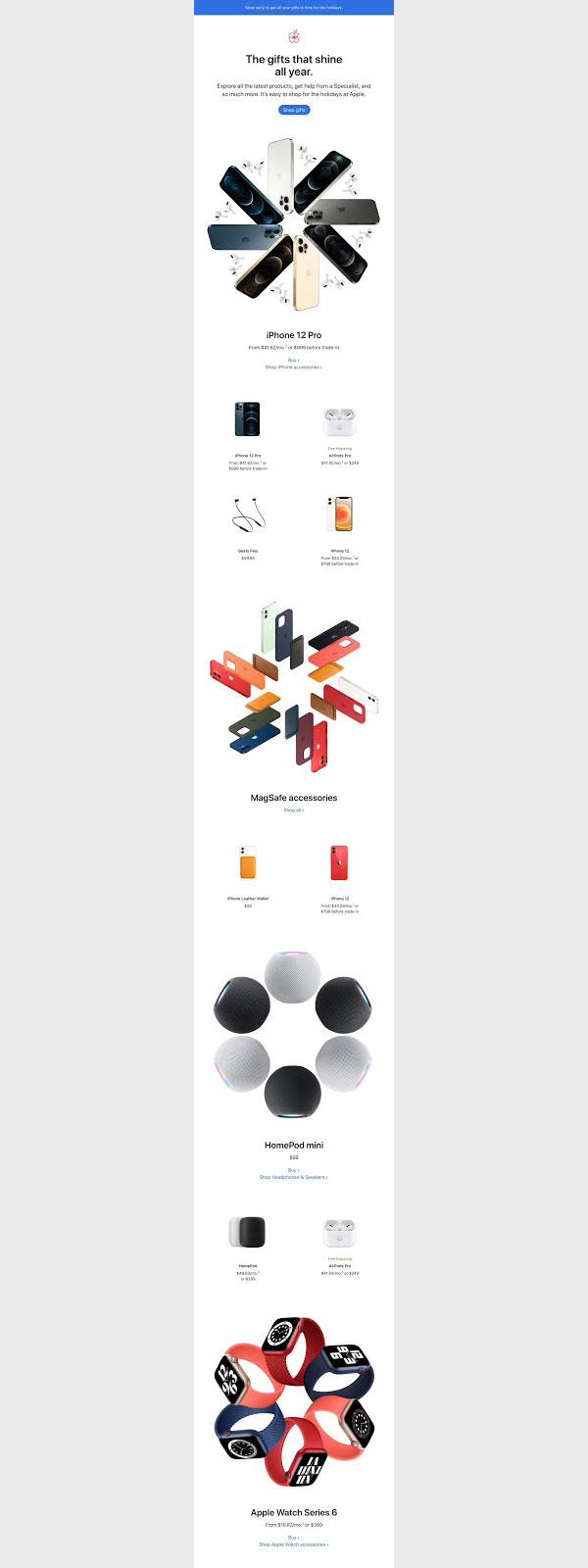 Apple's 3D imagery in emails Apple's 3D imagery in emails