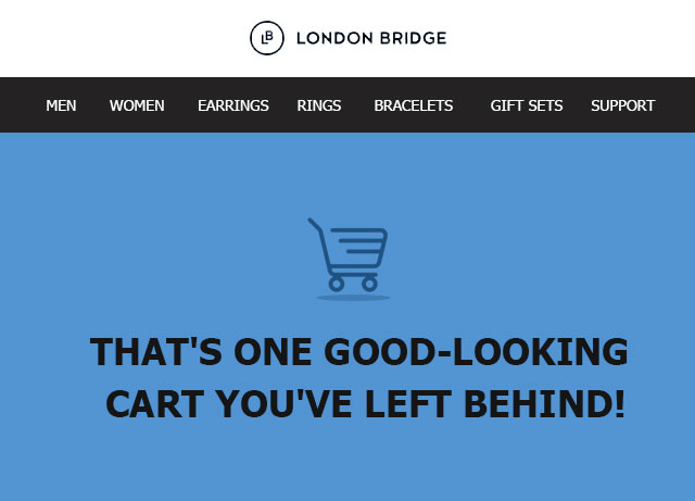 example abandoned cart email example abandoned cart email