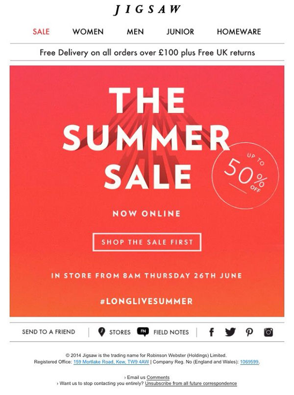 Jigsaw's newsletter Jigsaw's newsletter