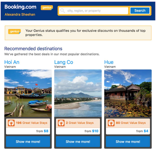 booking.com's trigger email booking.com's trigger email