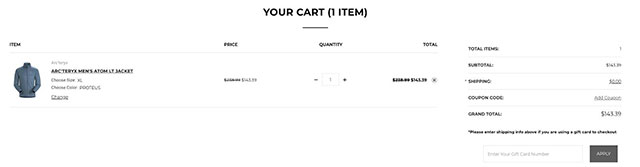 TYLER'S Abandoned Cart email TYLER'S Abandoned Cart email