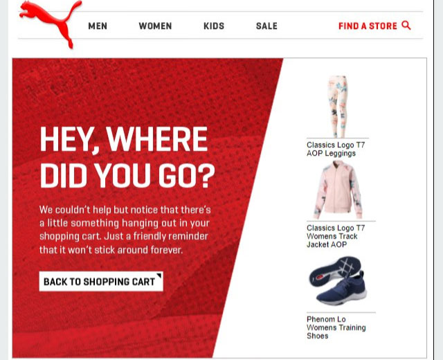 puma cart recovery email puma cart recovery email
