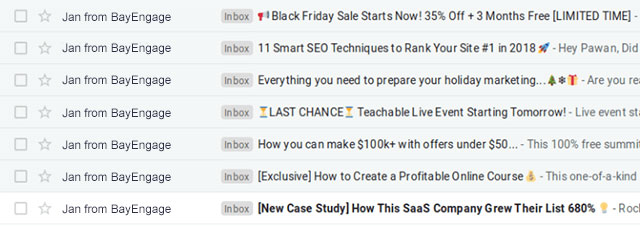 personalize the sender's name