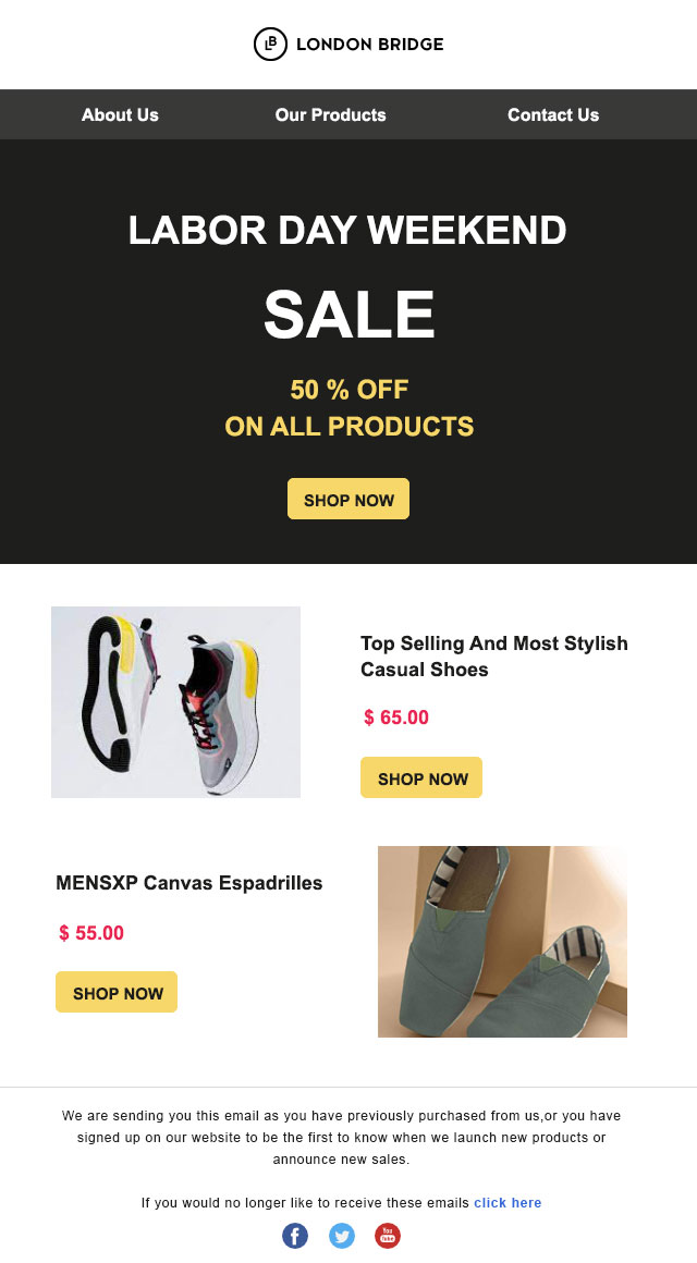 labor day templates for shoes. Download for Free Now.