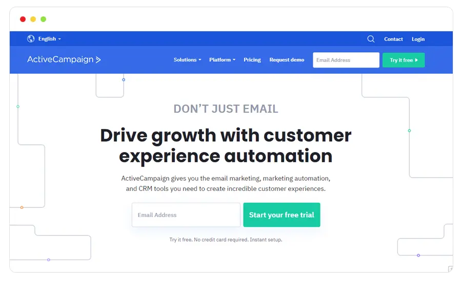 activecampaign email marketing software