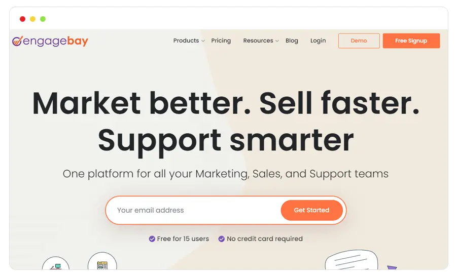 engagebay email marketing software