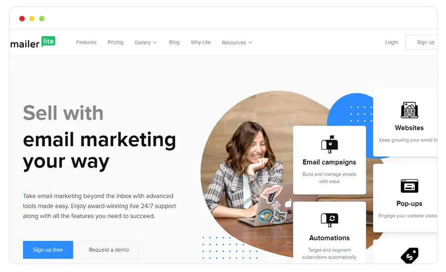 mailerlite email marketing software