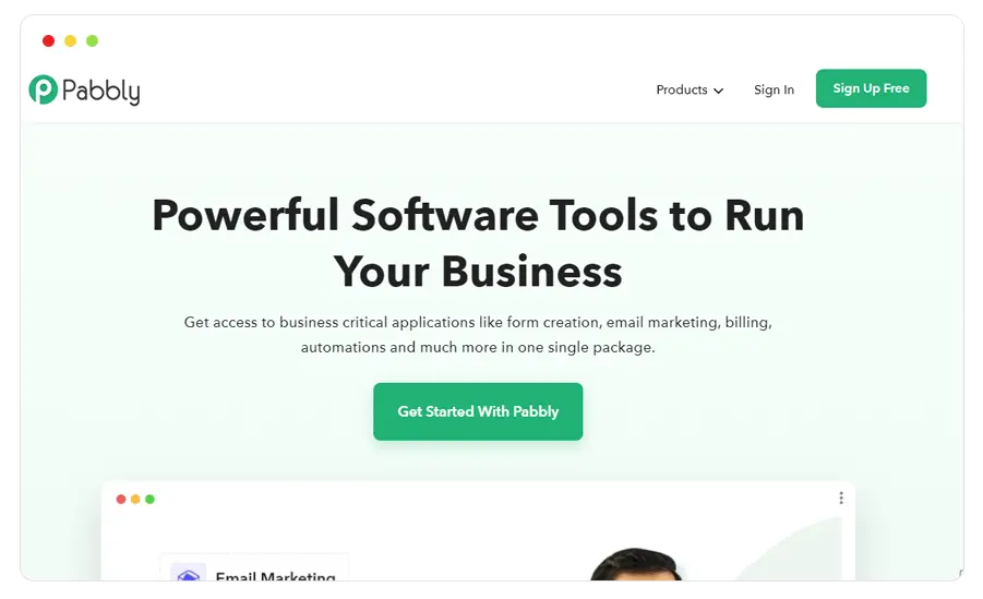 pabbly email marketing software