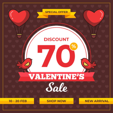 post valentine's day sale