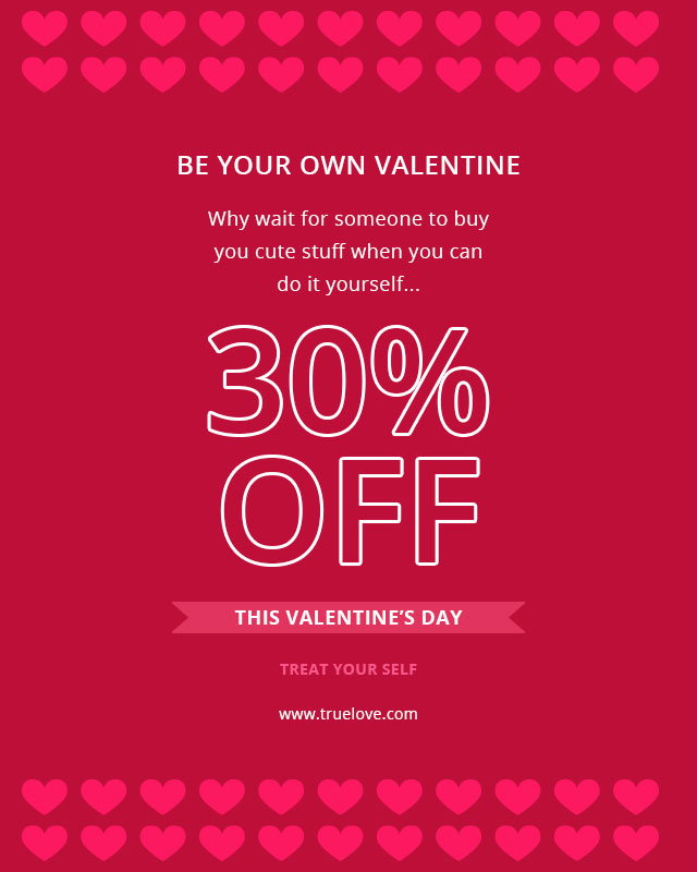 valentine's day email template