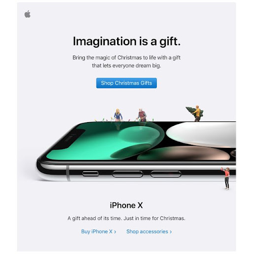 seasonal product launch email