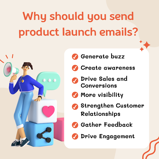 why should you send product launch emails