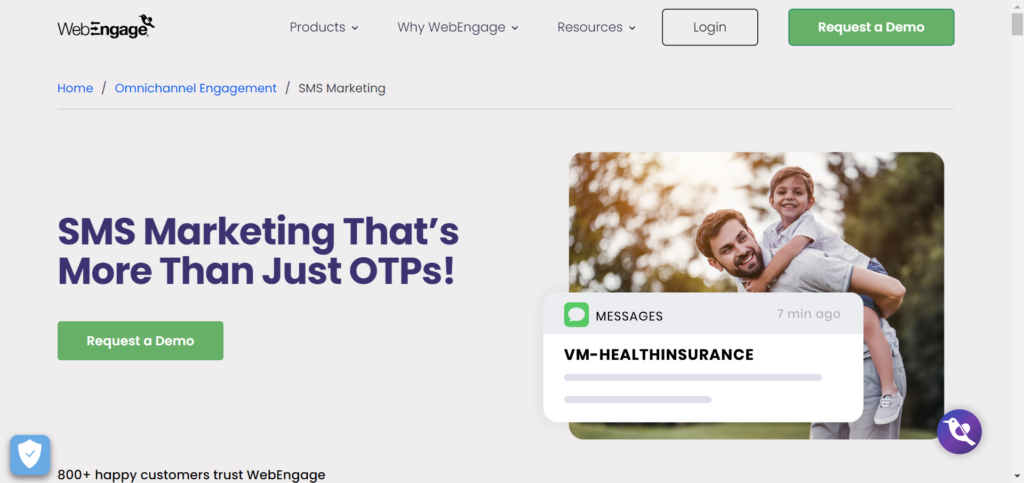 enrich your customer experience with sms marketing webengage