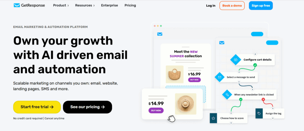 Getreponse Email Marketing Software