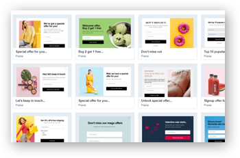 BayEngage Popup Template Collection