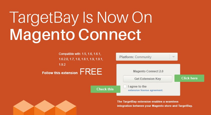TargetBay Is Now On Magento Connect