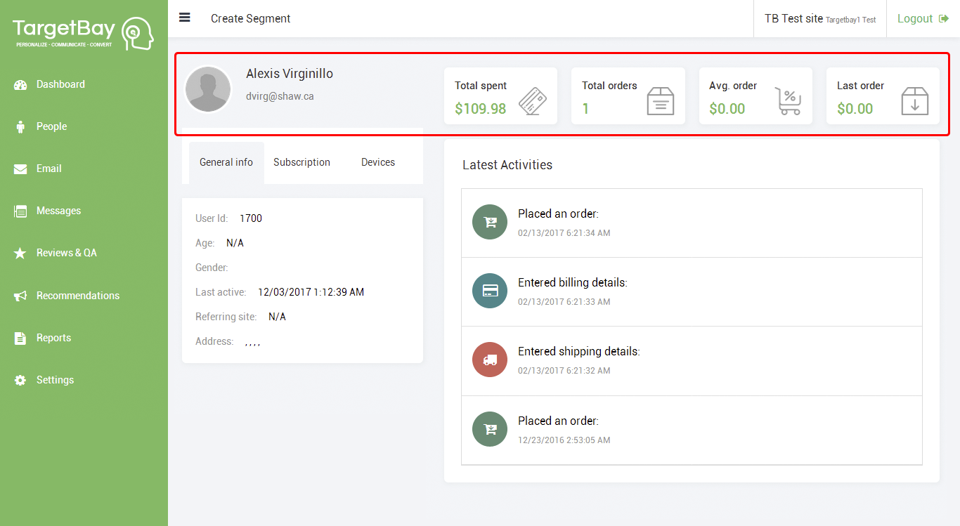 Find A Particular User Profile Find A Particular User Profile