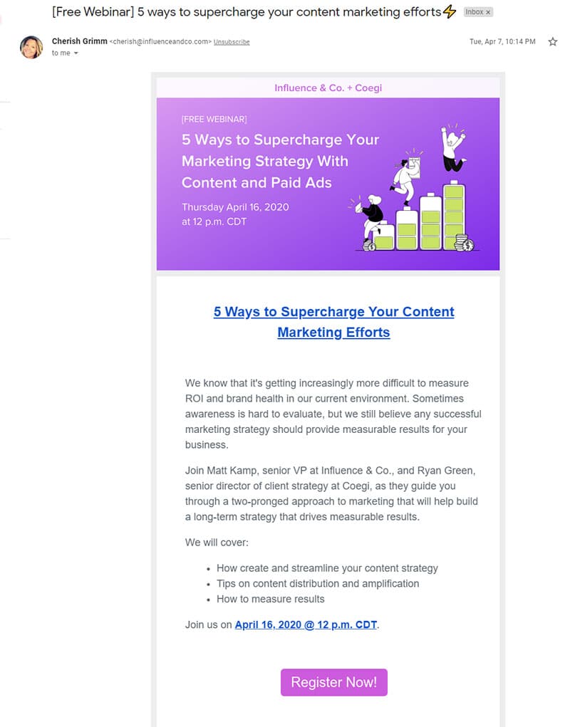 offer-based subject lines