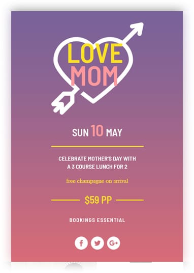 Mothers day Email Templates