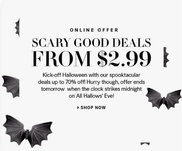 Amazing design for Halloween Email Template