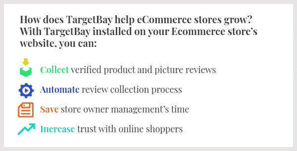 TargetBay's review collection process